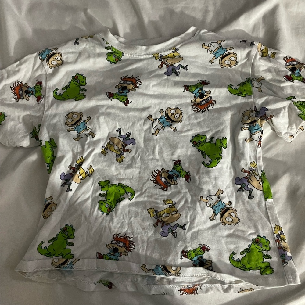 Nickelodeon rug rats t-shirt crop top
